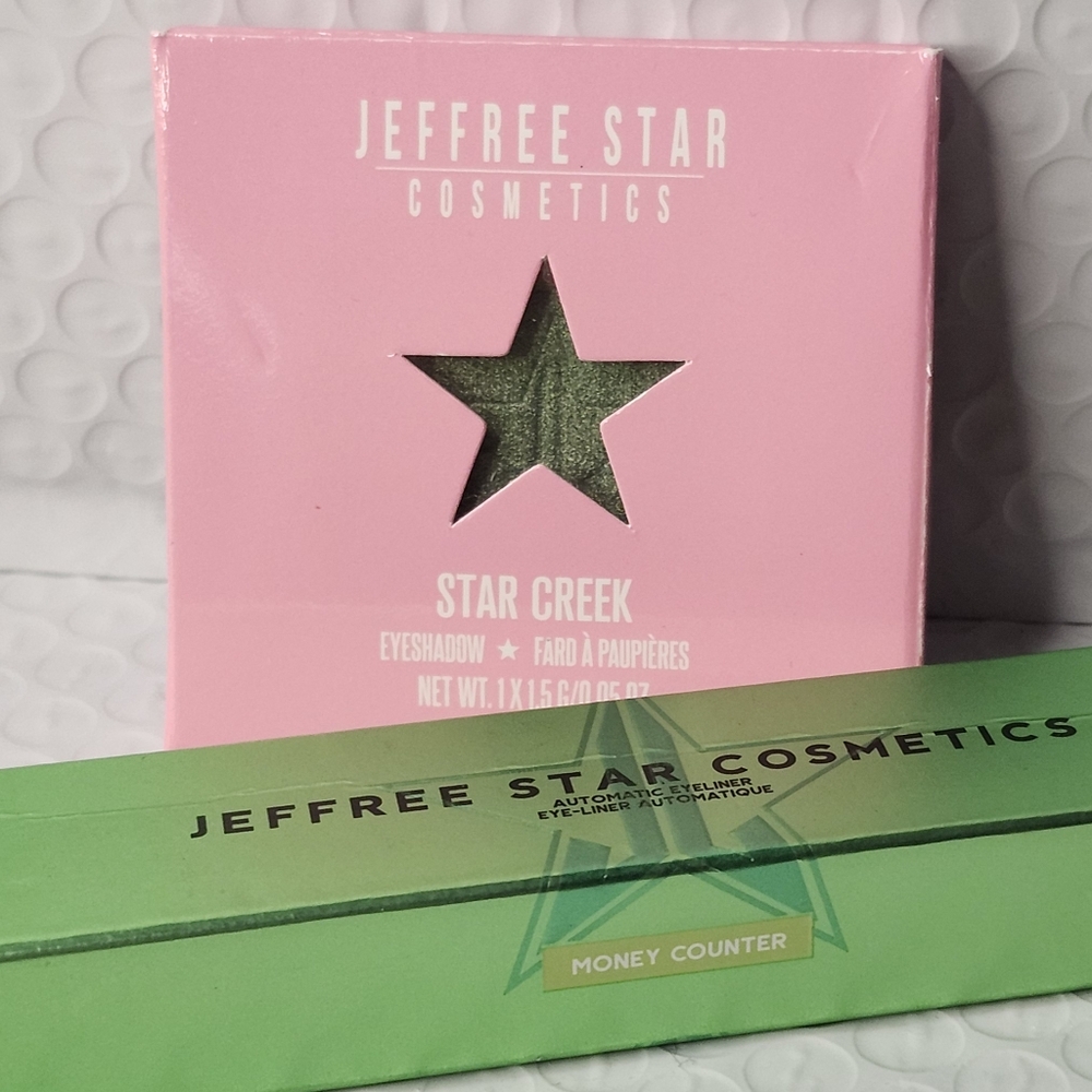 Jeffree Star Money Counter Eyeliner & Artistry Eyeshadow In Star Creek